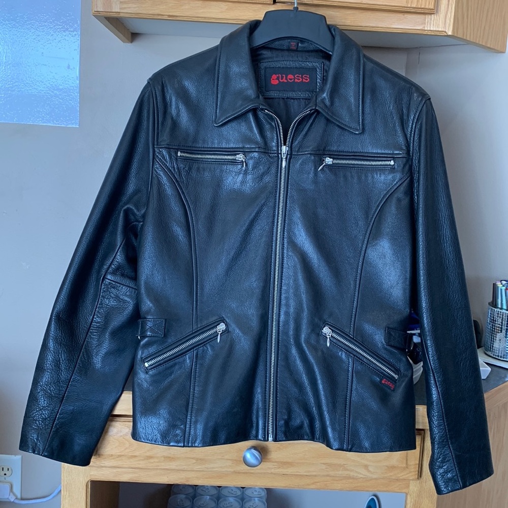 Guess Vintage Leather Coat